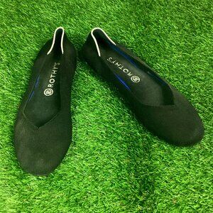 ROTHY'S The Flat Black Solid Flats 11.5/12